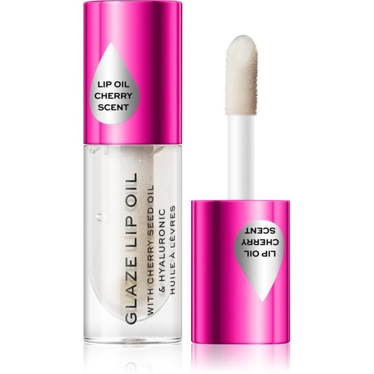 Makeup Revolution Glaze olejek do ust odcień Lust Clear – Shimmer 4,6 ml Makeup Revolution