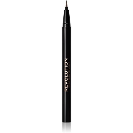 Makeup Revolution Hair Stroke Brow Pen pisak do brwi odcień Dark Brown 0,5 ml Revolution