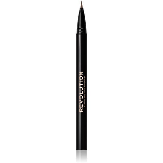 Makeup Revolution Hair Stroke Brow Pen pisak do brwi odcień Medium Brown 0,5 ml Revolution