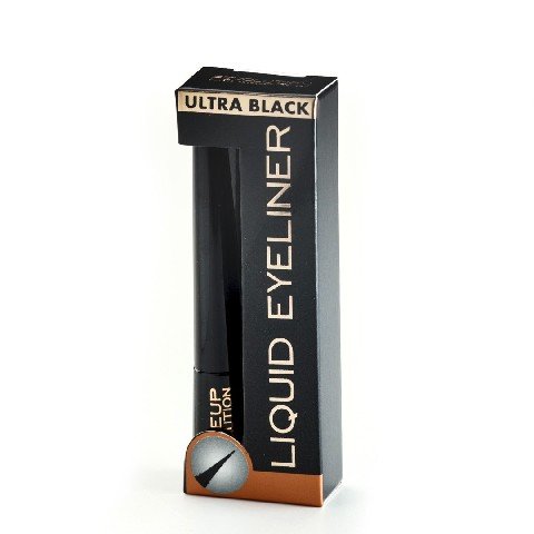 Makeup Revolution, Liquid Eyeliner Ultra black, 3 ml Makeup Revolution