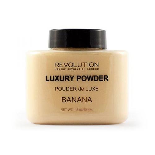 Makeup Revolution, Luxury Powder, puder sypki Banana, 42 g Makeup Revolution