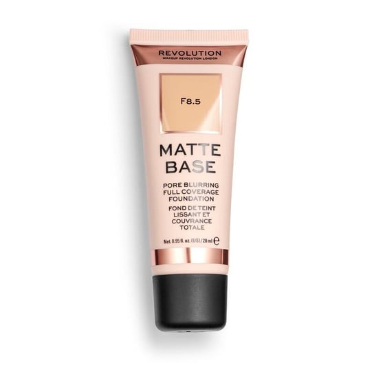 Makeup Revolution, Matte Base, podkład matujący F8.5, 28 ml Makeup Revolution