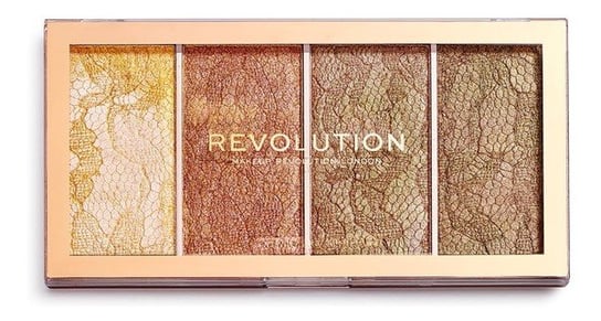 Makeup Revolution, paleta rozświetlaczy Vintage Lace, 1 szt. Makeup Revolution