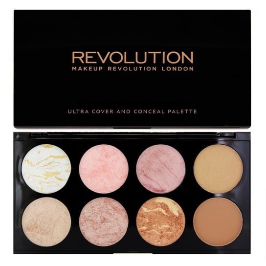 Makeup Revolution, Palette Blush, zestaw róży, bronzerów i rozświetlaczy Golden Sugar, 13 g Makeup Revolution
