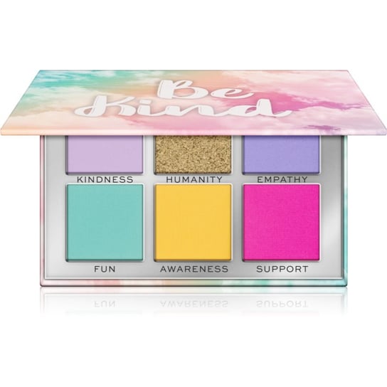 Makeup Revolution Power Shadow Palette paleta cieni do powiek odcień Be Kind 6,6 g Makeup Revolution