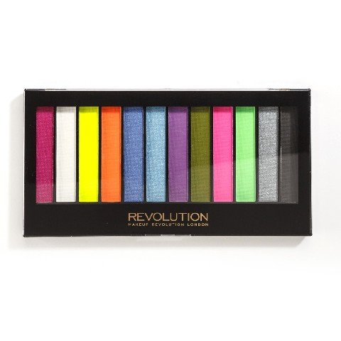 Makeup Revolution, Redemption Palette, paleta cieni do powiek Acid Brights, 14 g Makeup Revolution