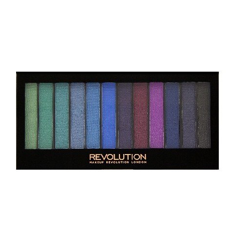 Makeup Revolution, Redemption Palette, paleta cieni do powiek Mermaids vs Unicorns, 14 g Makeup Revolution