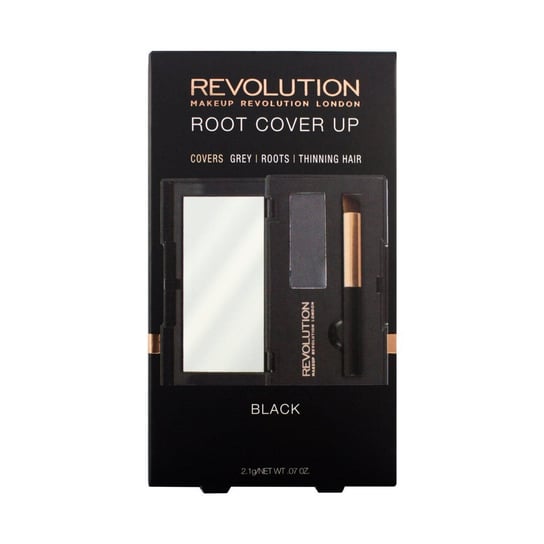 Makeup Revolution Root Cover Up Puder do odrostów - Black 2.1g Makeup Revolution
