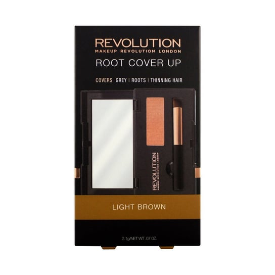 Makeup Revolution Root Cover Up Puder do odrostów - Light Brown 2.1g Makeup Revolution