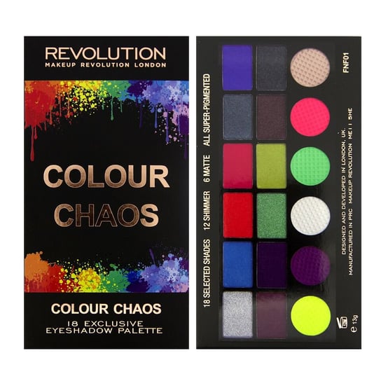 Makeup Revolution, Salvation Palette, paleta cieni do powiek Colour Chaos, 13 g Makeup Revolution