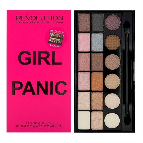 Makeup Revolution, Salvation Palette, paleta cieni do powiek Girl Panic, 13g Makeup Revolution