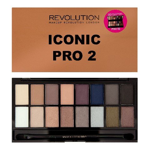 Makeup Revolution, Salvation Palette, paleta cieni do powiek Iconic Pro 2, 16 g Makeup Revolution