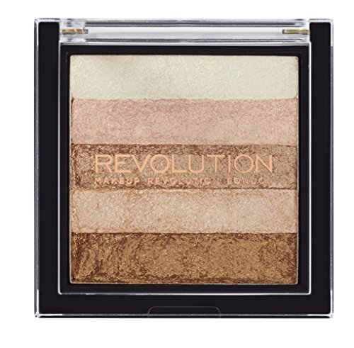 Makeup Revolution, Shimmer Brick, rozświetlacz Radiant, 7 g Makeup Revolution