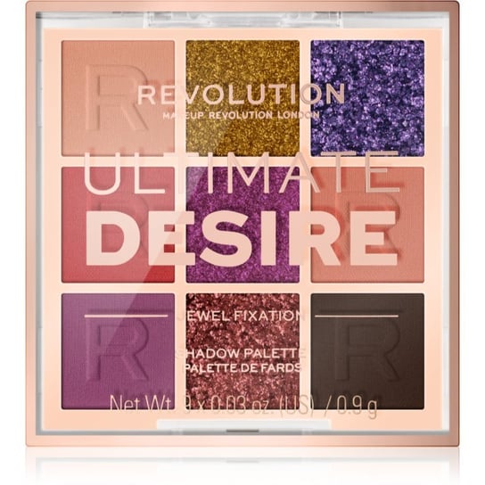 Makeup Revolution, Ultimate Desire paleta cieni do powiek odcień Jewel Fixation 8,1 g Makeup Revolution