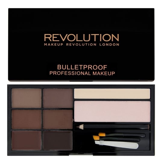 Makeup Revolution, Ultra Brow, zestaw do stylizacji brwi Medium to Dark Makeup Revolution