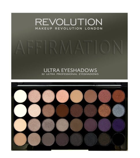 Makeup Revolution, Ultra Palette, paleta cieni do powiek Affirmation, 16 g Makeup Revolution