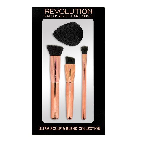 Makeup Revolution, Ultra Sculpt & Blend Collection, zestaw akcesoriów do makijażu, 4 szt. Makeup Revolution
