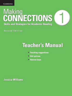 Making Connections Level 1 Teacher's Manual Williams Jessica