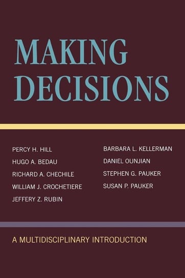 Making Decisions Hill Percy H.