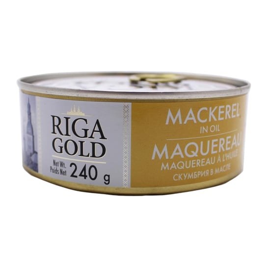 Makrela w oleju "Riga gold" 240g Inna marka