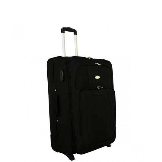Mała kabinowa walizka PELLUCCI RGL 1003 S Czarna KEMER