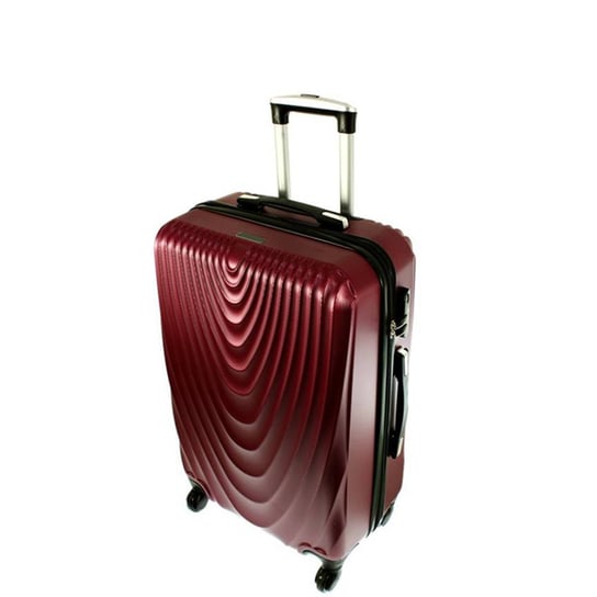 Mała kabinowa walizka PELLUCCI RGL 663 S Bordowa - Bordowy PELLUCCI