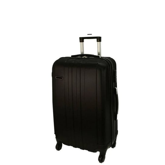 Mała kabinowa walizka PELLUCCI RGL 740 S Czarna - szary PELLUCCI