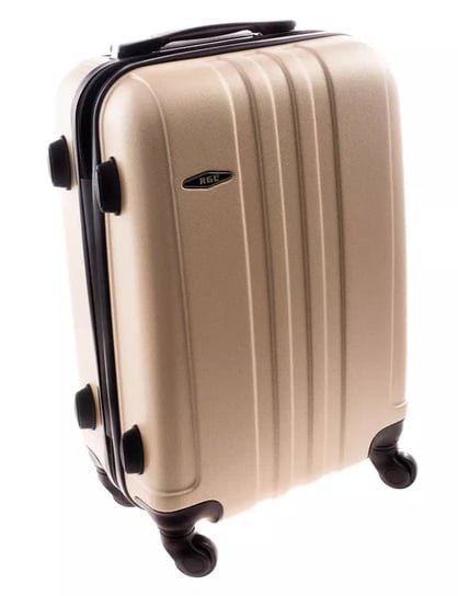 Mała kabinowa walizka PELLUCCI RGL 740 S Szampan PELLUCCI