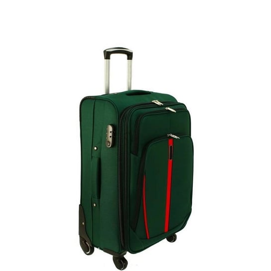 Mała kabinowa walizka PELLUCCI RGL S-020 S Zielona KEMER