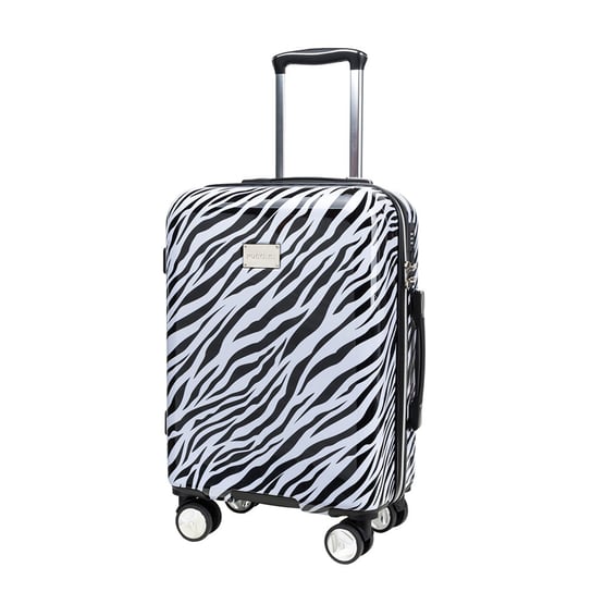 Mała kabinowa walizka PUCCINI BEVERLY HILLS ABS015C 10 Zebra PUCCINI