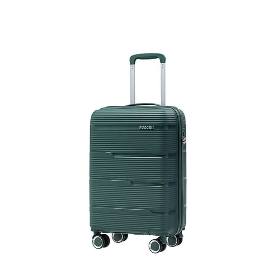 Mała kabinowa walizka PUCCINI CASABLANCA PP023C 5 Zielona PUCCINI