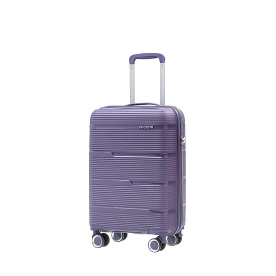 Mała kabinowa walizka PUCCINI CASABLANCA PP023C 7D Fioletowa PUCCINI