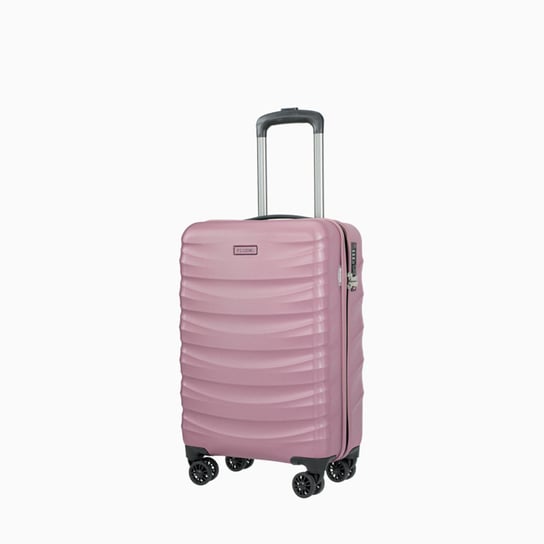 Mała kabinowa walizka PUCCINI VALENCIA PC032C 3C Różowa PUCCINI
