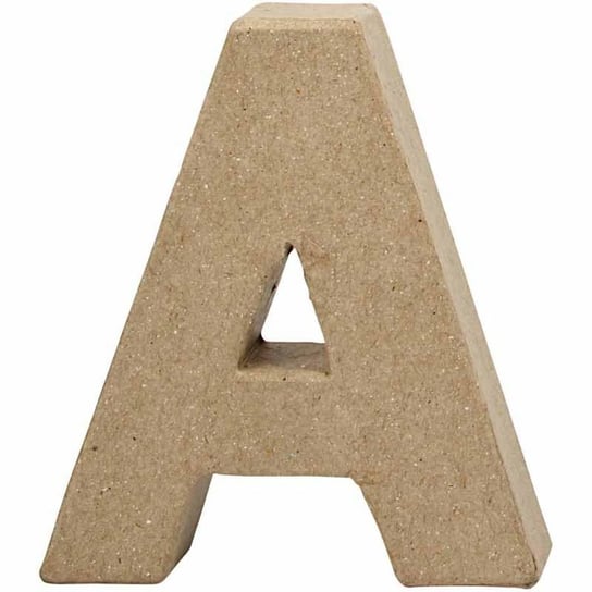 Mała litera "A", Papier Mache, 10 cm Creativ Company