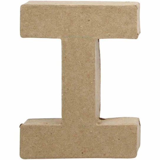 Mała litera "I", Papier Mache, 10 cm Creativ Company