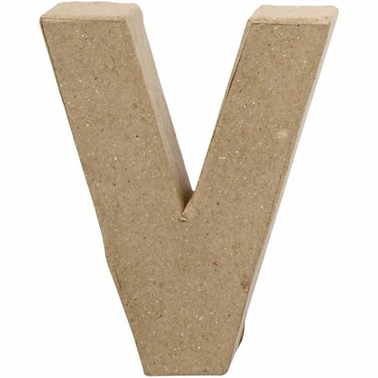 Mała litera "V", Papier Mache, 10 cm Creativ Company