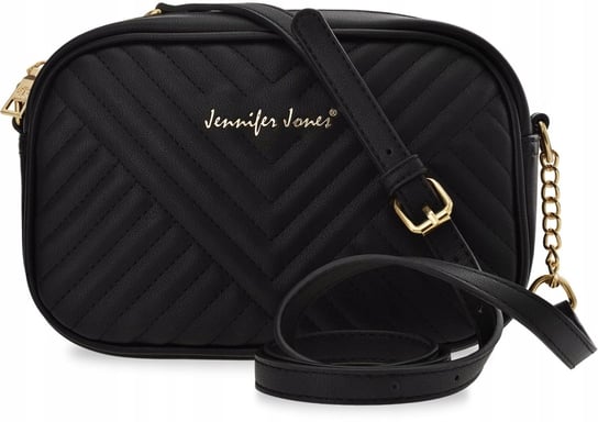 Mała pikowana torebka damska klasyczna listonoszka Jennifer Jones