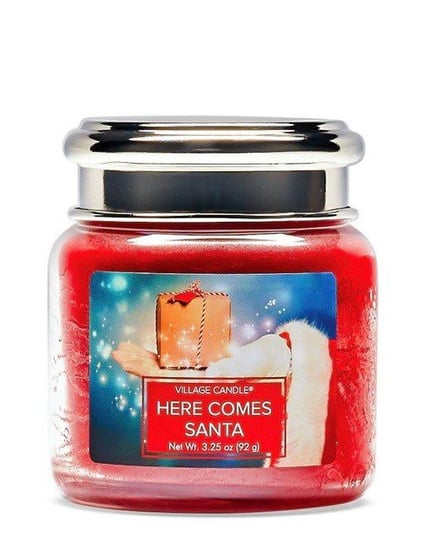 Mała świeca Here Comes Santa V Inna marka