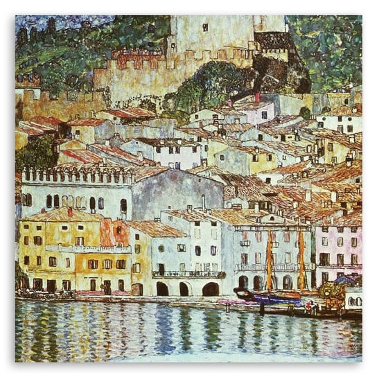 Malcesine On Lake Garda - Gustav Klimt 50x50 Legendarte