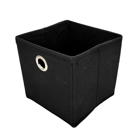 Małe czarne pudełko do przechowywania. 15x15x15 cm ZDTRADING