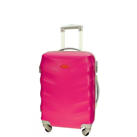 Małe kabinowa walizka PELLUCCI RGL 81 S Różowa - różowy PELLUCCI