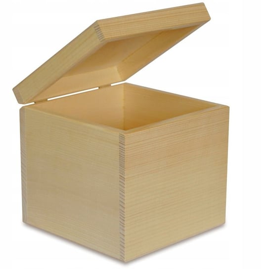 Małe Pudełko Drewniane Decoupage 16X16X16 Cm Creative Deco