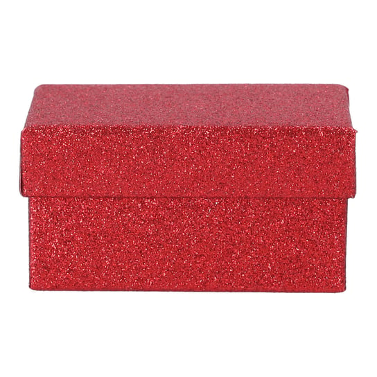 Małe Pudełko Prezentowe 11X7,5X5,5 Cm - Czerwone HEDO