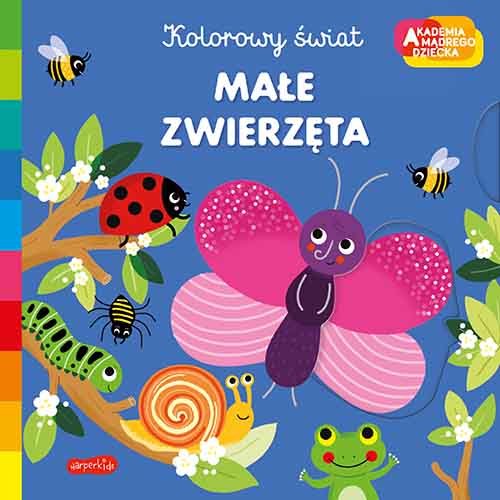 Małe zwierzęta. Kolorowy świat. Akademia mądrego dziecka Combes Melanie