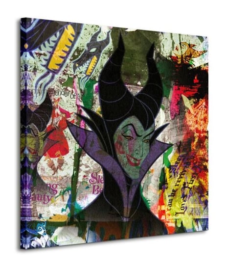 Maleficent Graffiti - obraz na płótnie Pyramid International