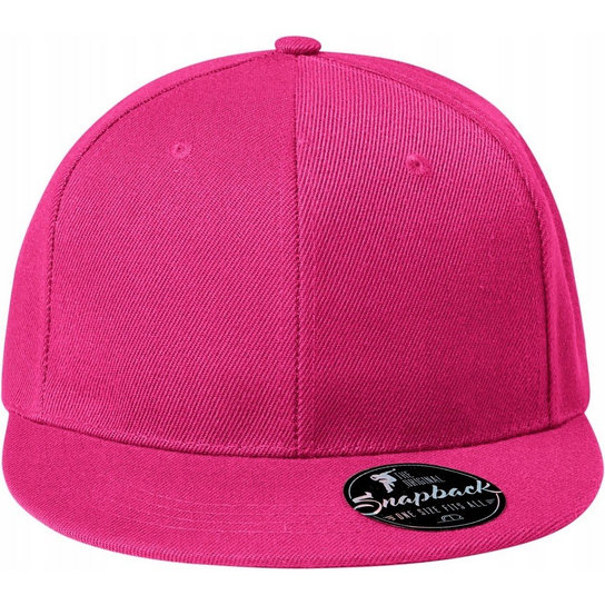 Malfini Rap 6 Panel Snapback Cap (OS / Malinowy) MALFINI