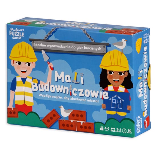 Mali budowniczowie gra rodzinna Professor Puzzle Professor Puzzle