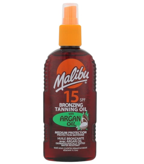 Malibu Bronzing Tanning Oil Brązujący olejek do opalania SPF 15 200 ml Malibu