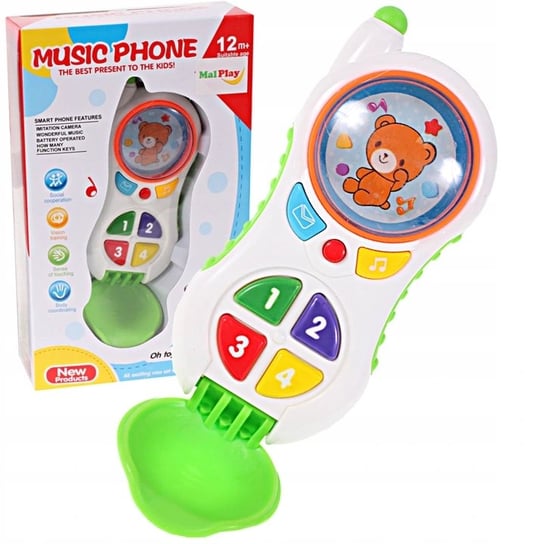 Malis, zabawka interaktywna Telefon Muzyczny Malis