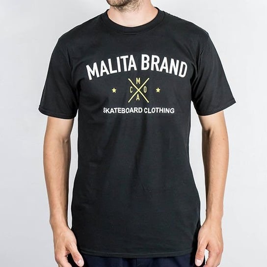 Malita, T-shirt męski z krótkim rękawem, Brand, rozmiar L MALITA